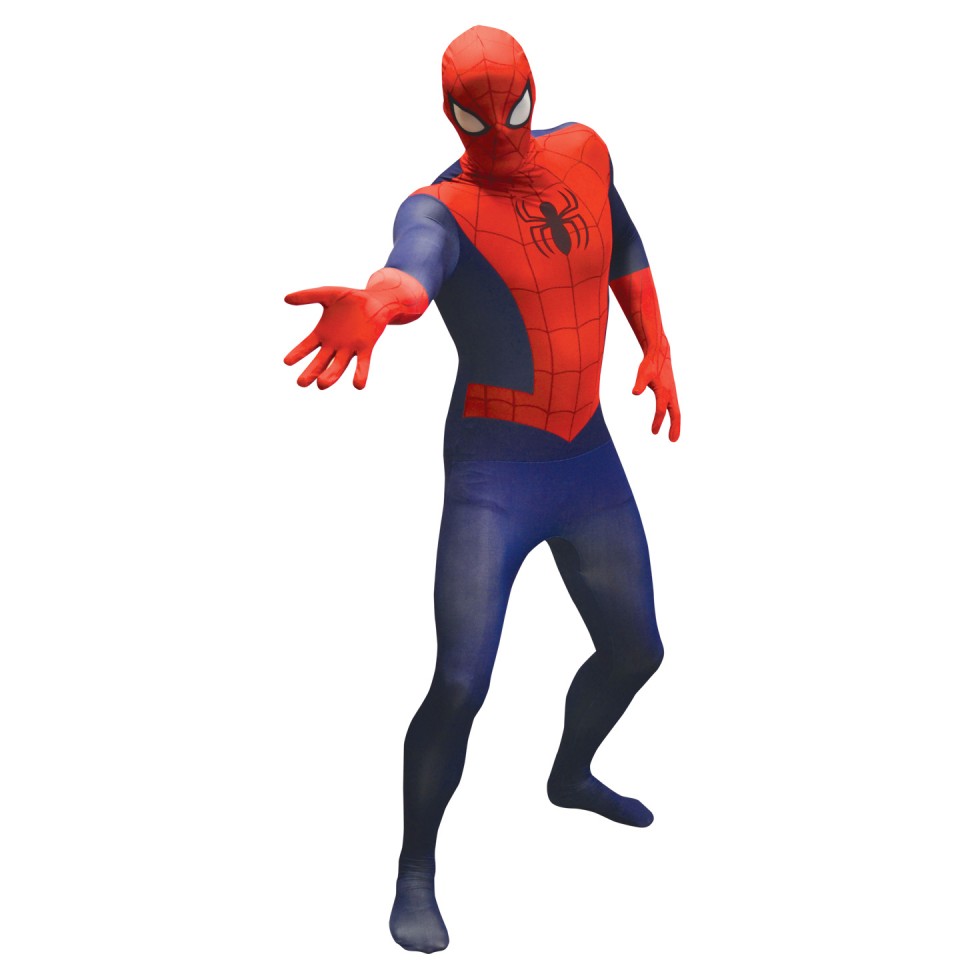 morph carnaval spiderman kostuum