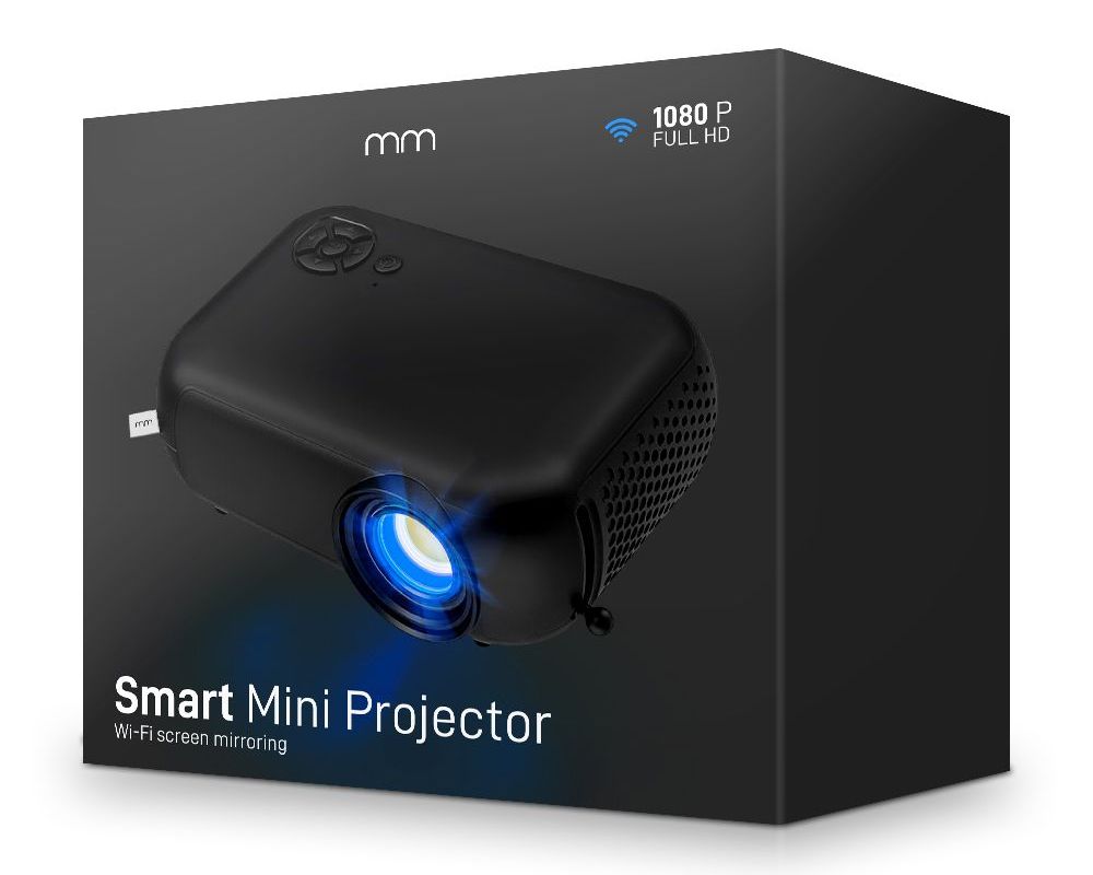 mini kleine projector voor mobiele telefoon aan de muur wifi hd led usb draagbaar