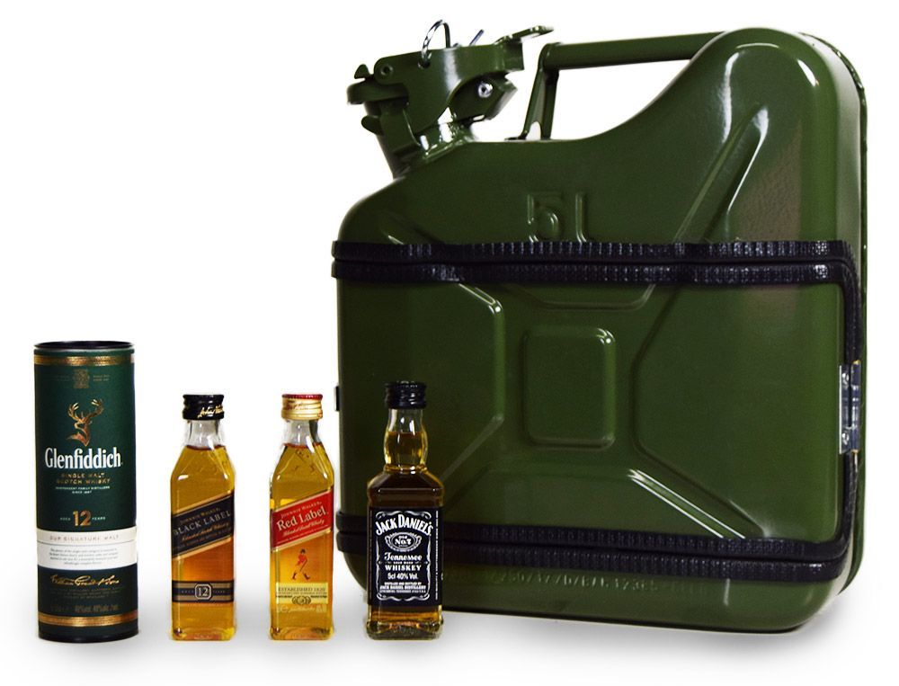 mini bar in de vorm van een jerrycan - jerrycan