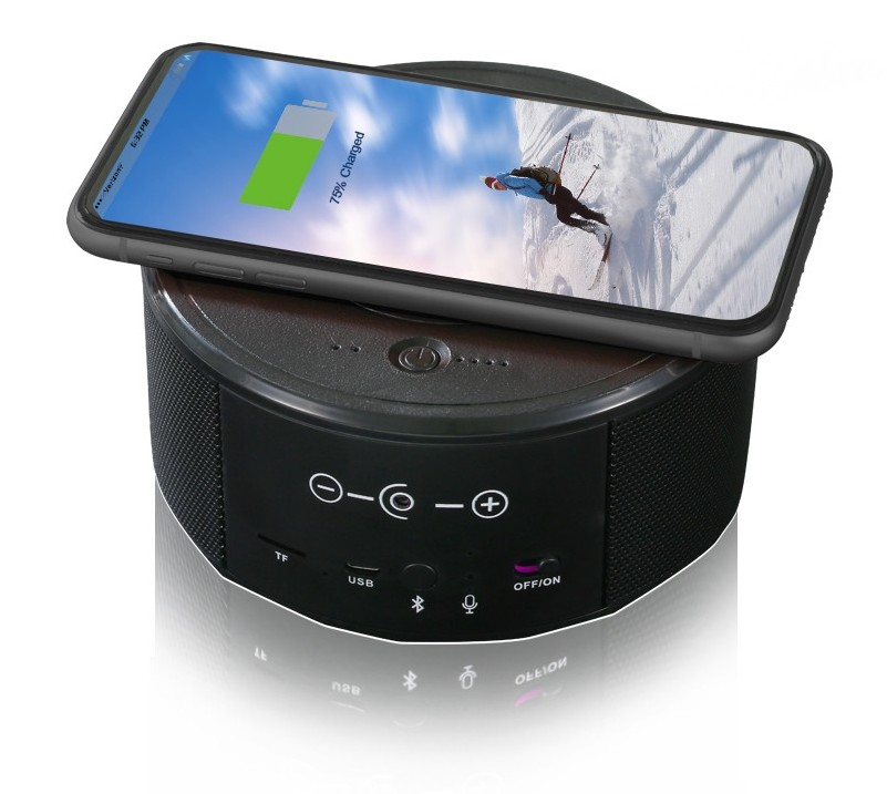 speaker met wifi camera mobiele oplader