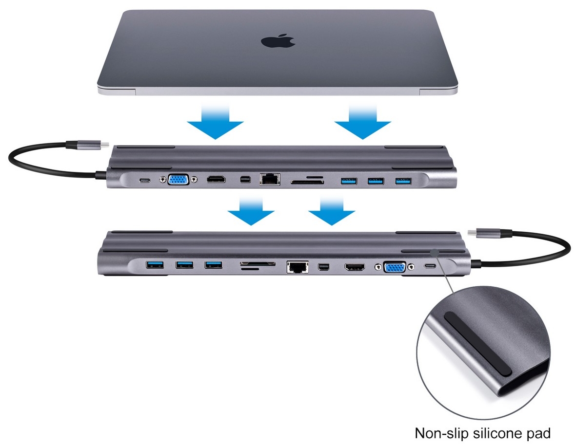 usb hub 11 in 1