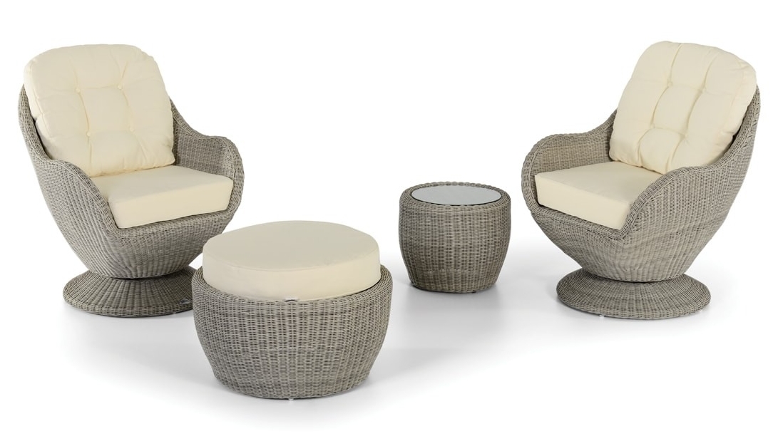 rotan fauteuil tuin buiten modern luxe elegant