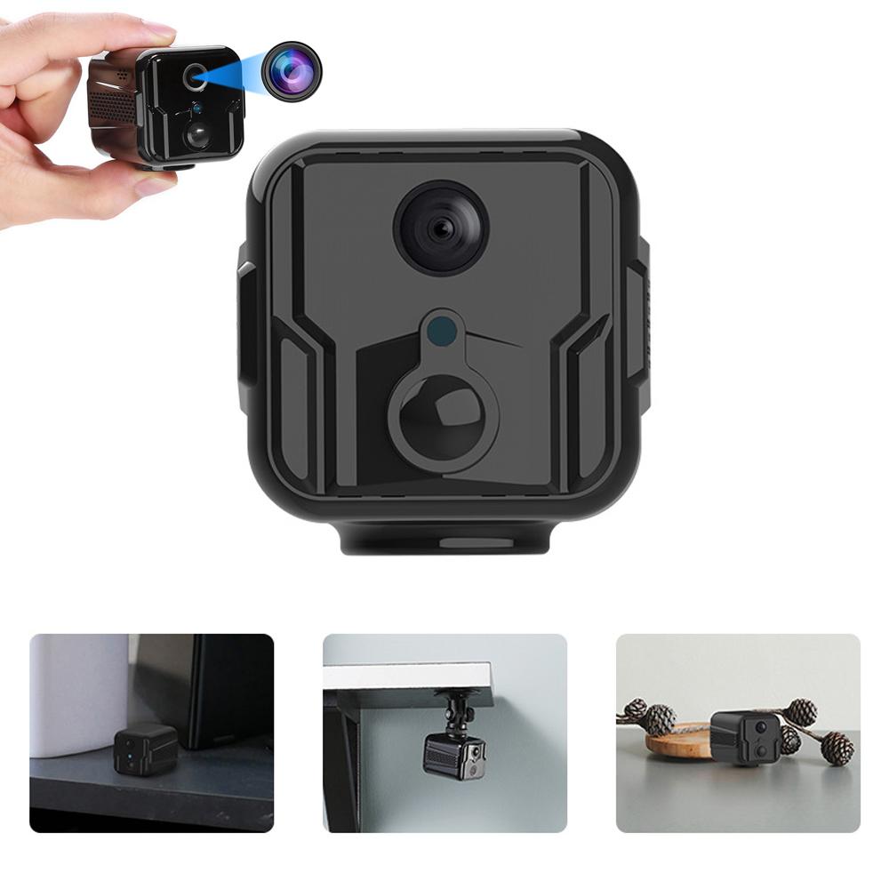 mini ip camera met scharnierende houder