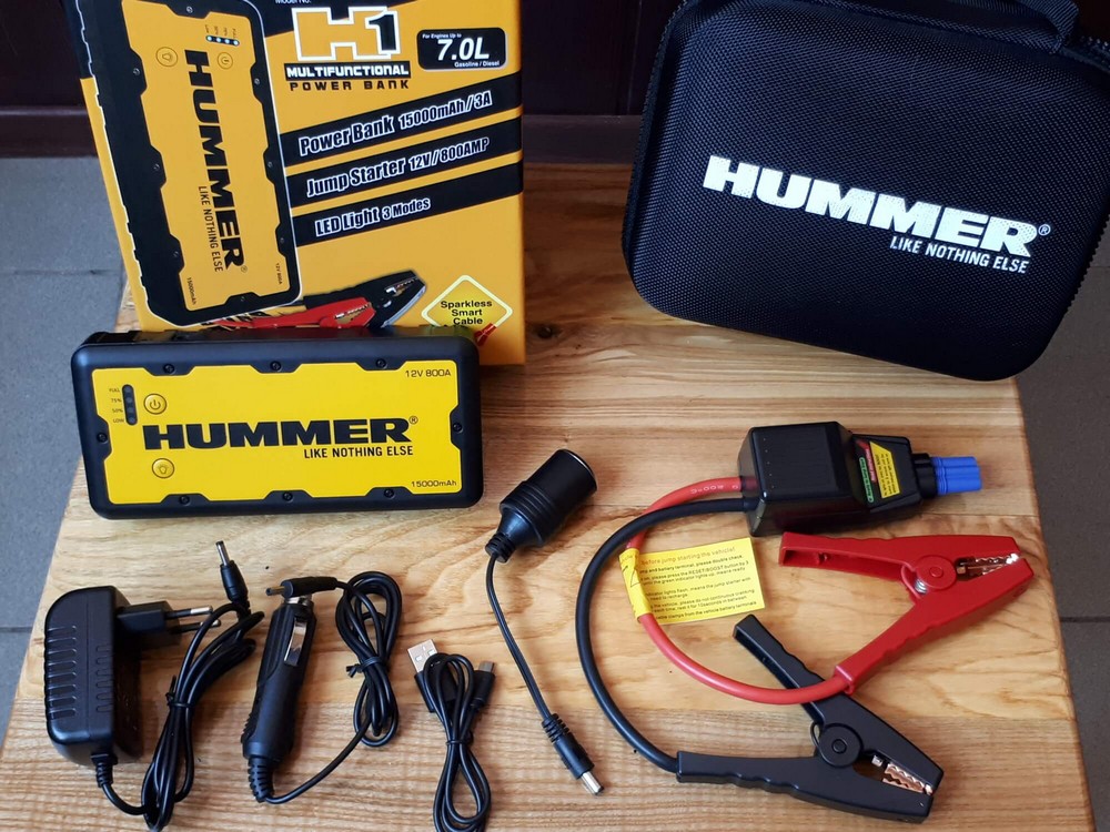 hummer H1 auto starter + powerbank