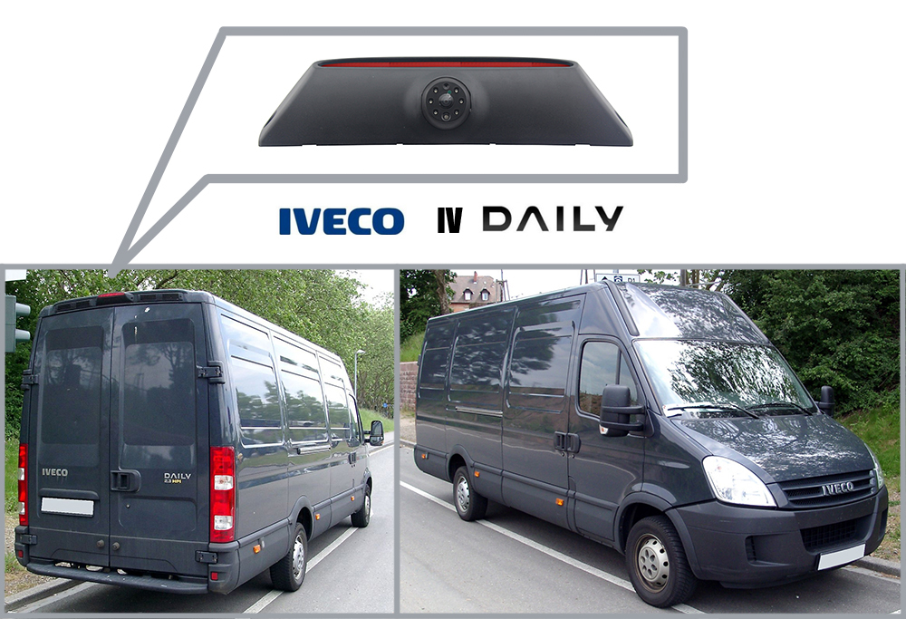 parkeercamera in het achterremlicht IVECO DAILY