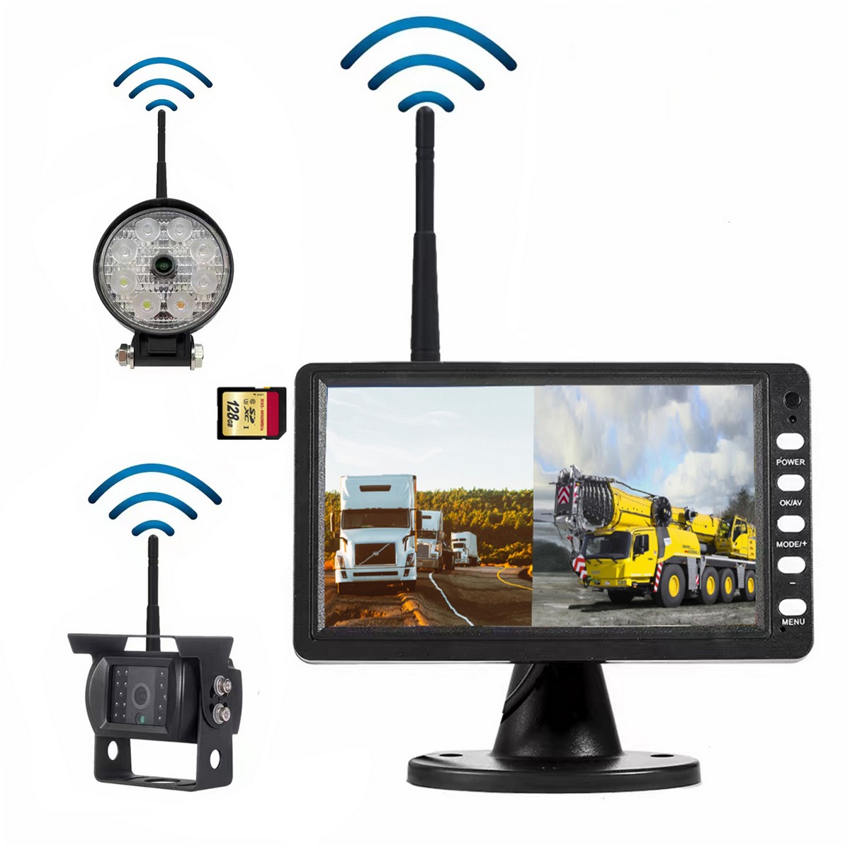 wifi camera met IR led voor werkcamera set