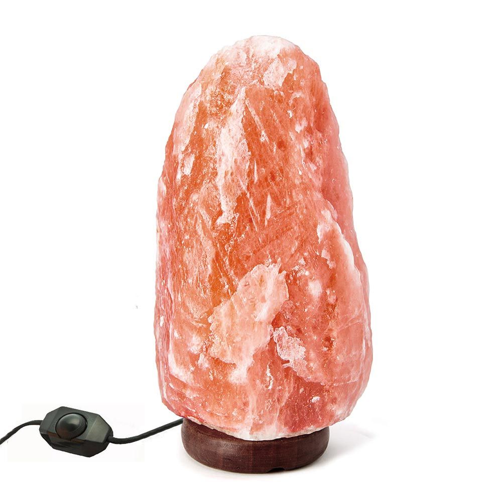 Himalaya stenen zoutlamp rock gloeilamp