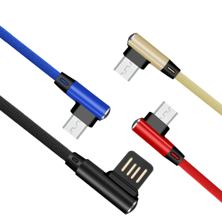 micro-USB-kabel met 90-ontwerp