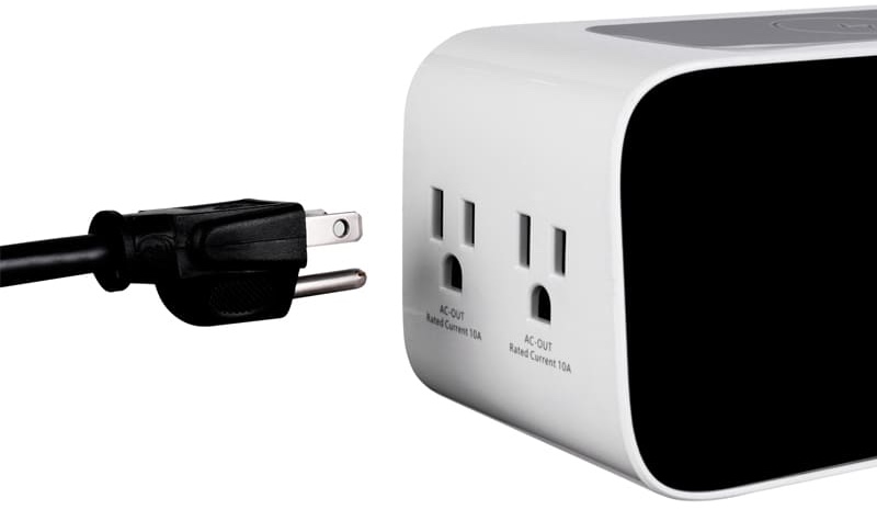 Wekker met draadloze USB-oplader