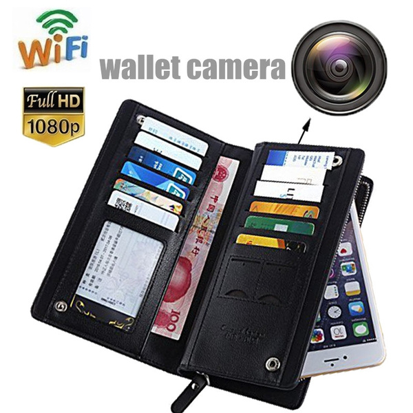 spy camera in portemonnee wifi full hd