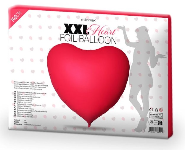 xxl hart Valentijnscadeau voor een vrouw, vriend, vriendin