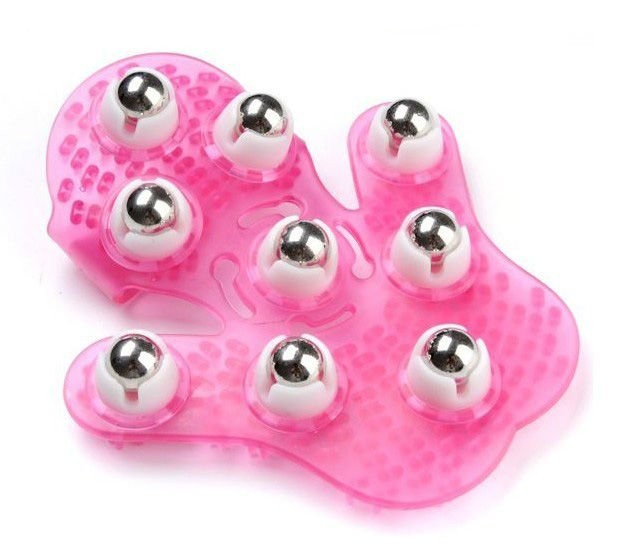 Massagehandschoenen met 9 massagebollen