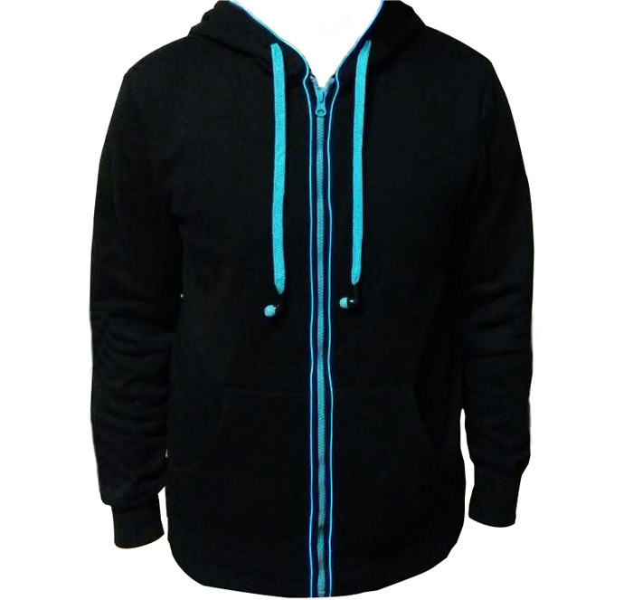 led sweatshirt met koptelefoon