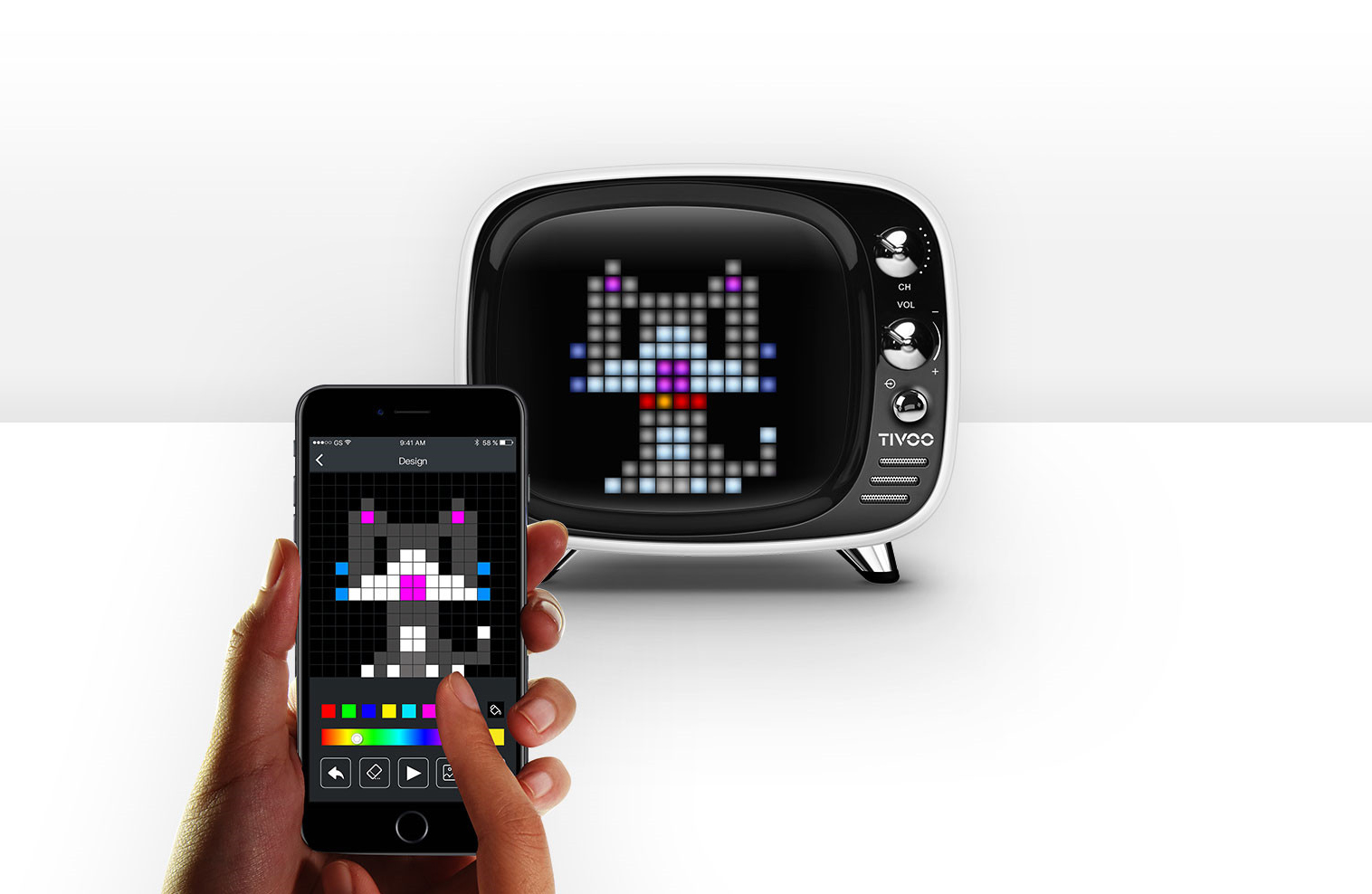 tivoo pixel art creatie