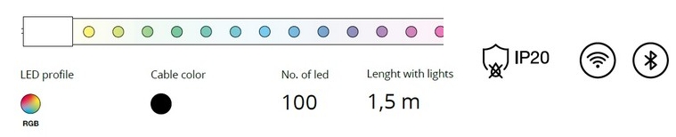 twinkelende RGB-strip