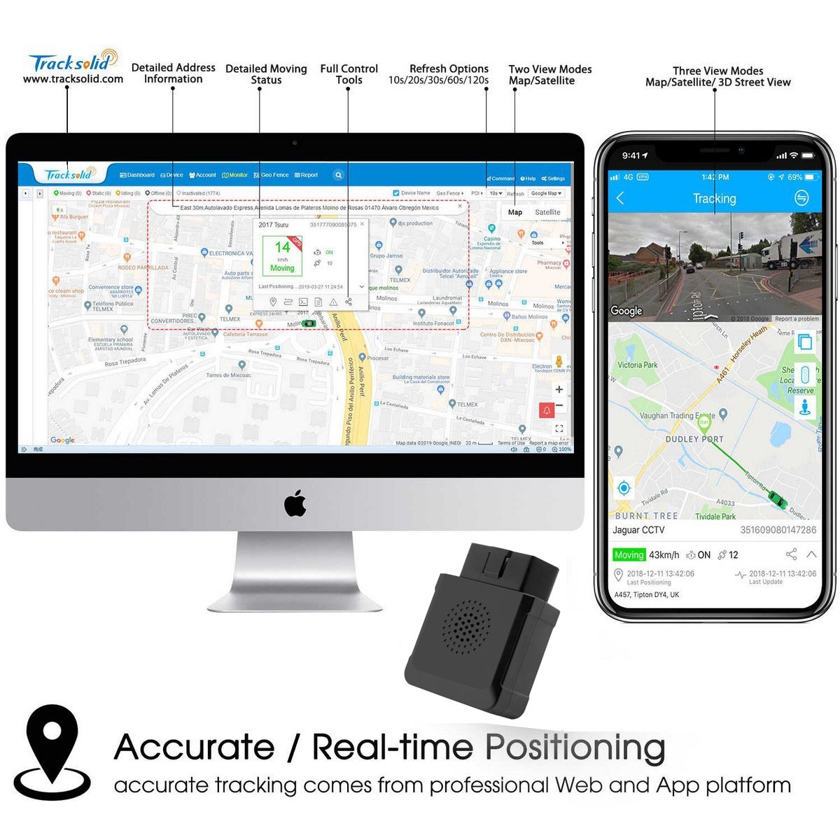 gps voertuigmonitoring tracker obd-locator