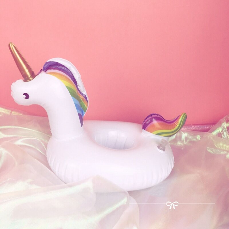 Zwembad mini wiel voor drankjes Unicorn