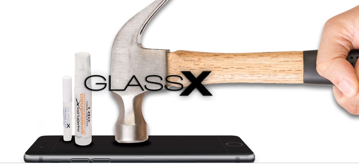 Onzichtbare bescherming voor Smartphone GlassX