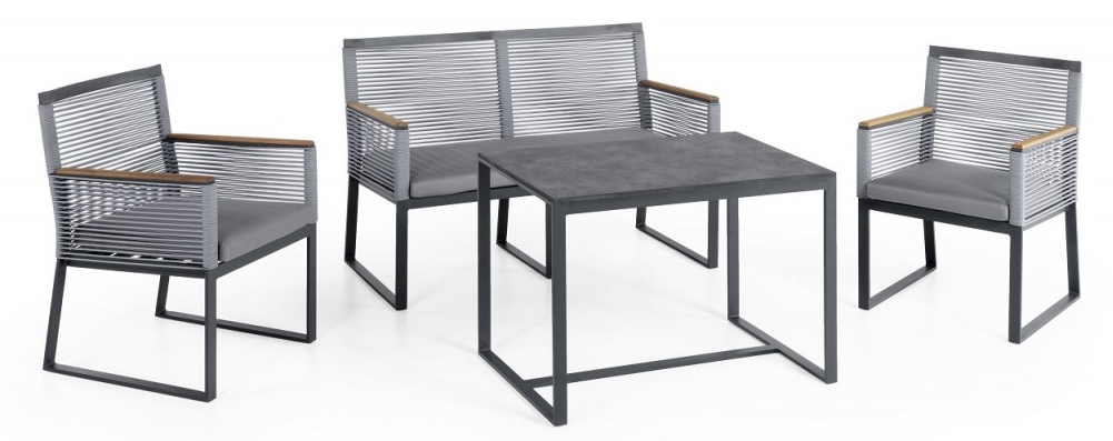 terras zitplaatsen metaal buiten aluminium modern