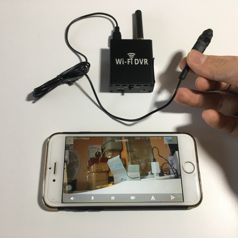 wifi pinhole ip camera micro mini lens