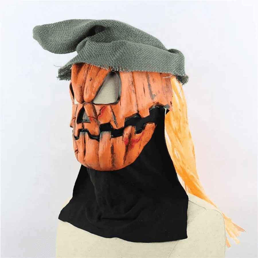 Halloween-pompoen eng gezichtsmasker