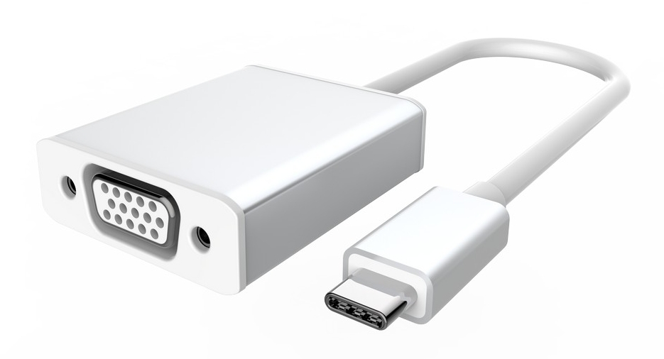 hub usb-c met vga