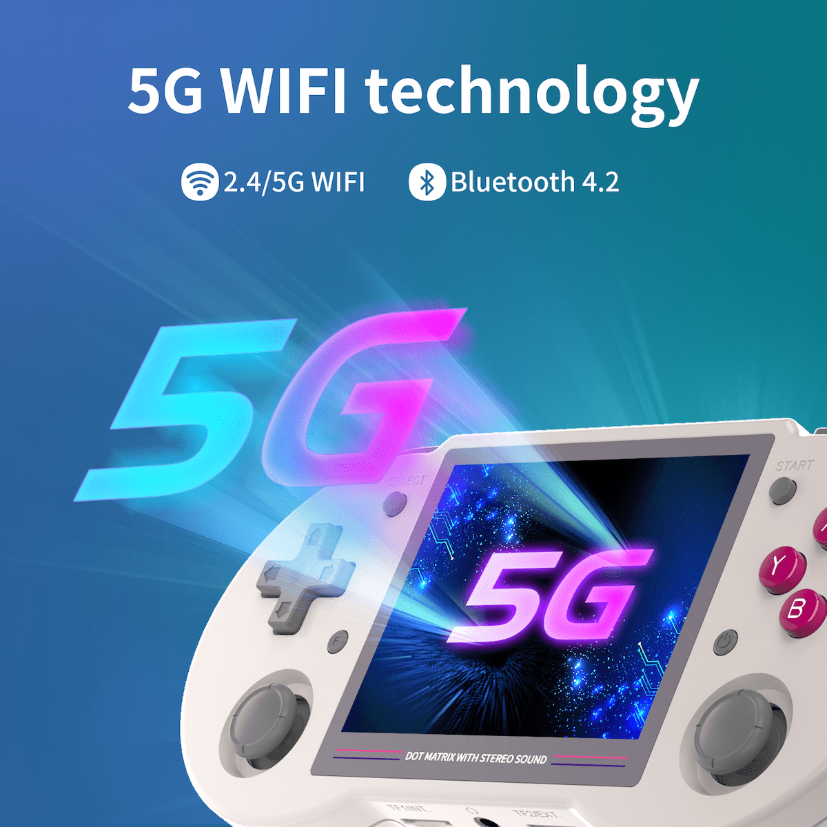 spelconsole wifi 5g handheld voor kinderen zak