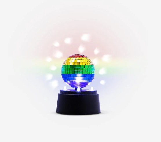 mini disco led roterende spiegelbol voor kinderen