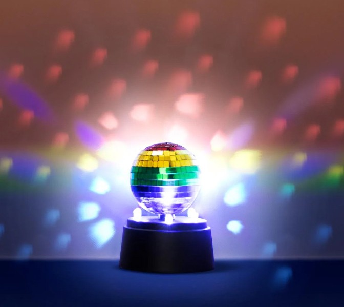 discoballamp met spiegellamp voor kinderkamer of café