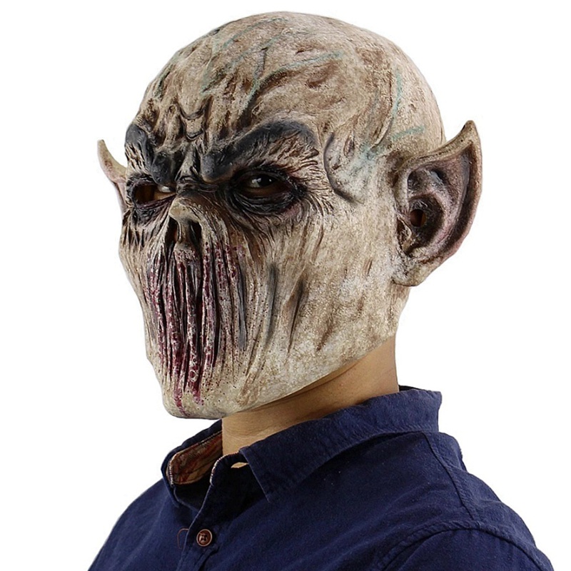 vampier horrormasker voor carnaval