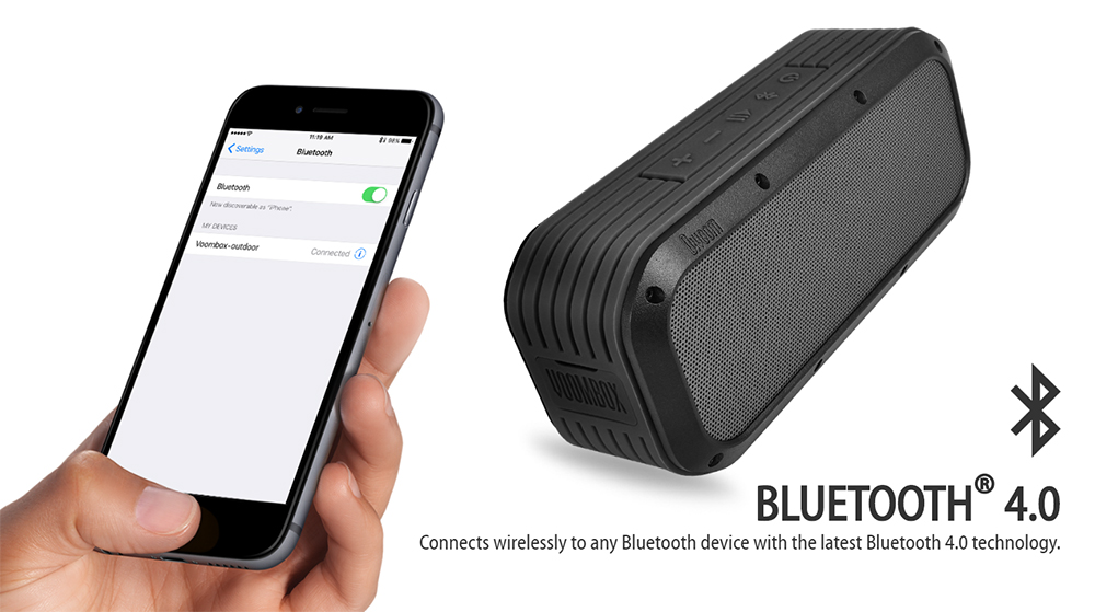 voombox draagbare bluetooth-luidspreker voor buiten