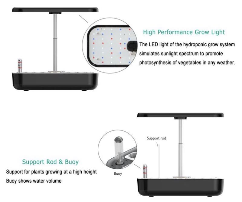 smart home garden - teelt onder kunstlicht