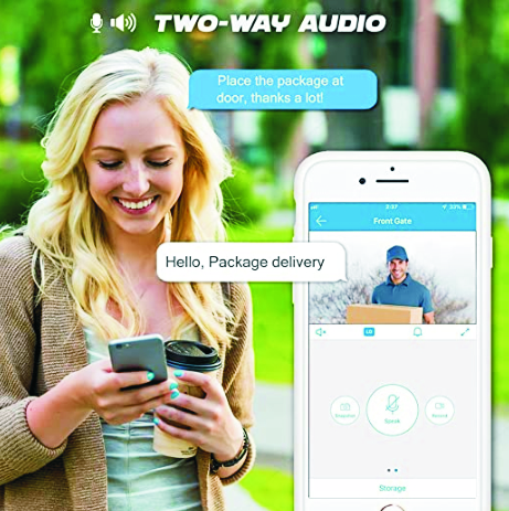 2-weg audiocommunicatie via smartphone