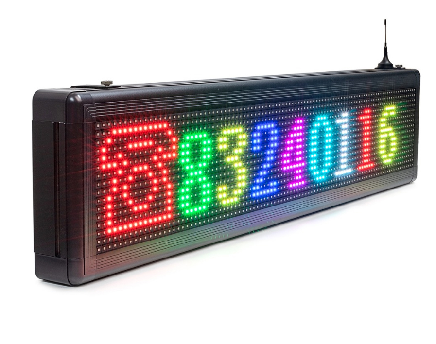 WiFi LED RGB informatiepaneel buiten