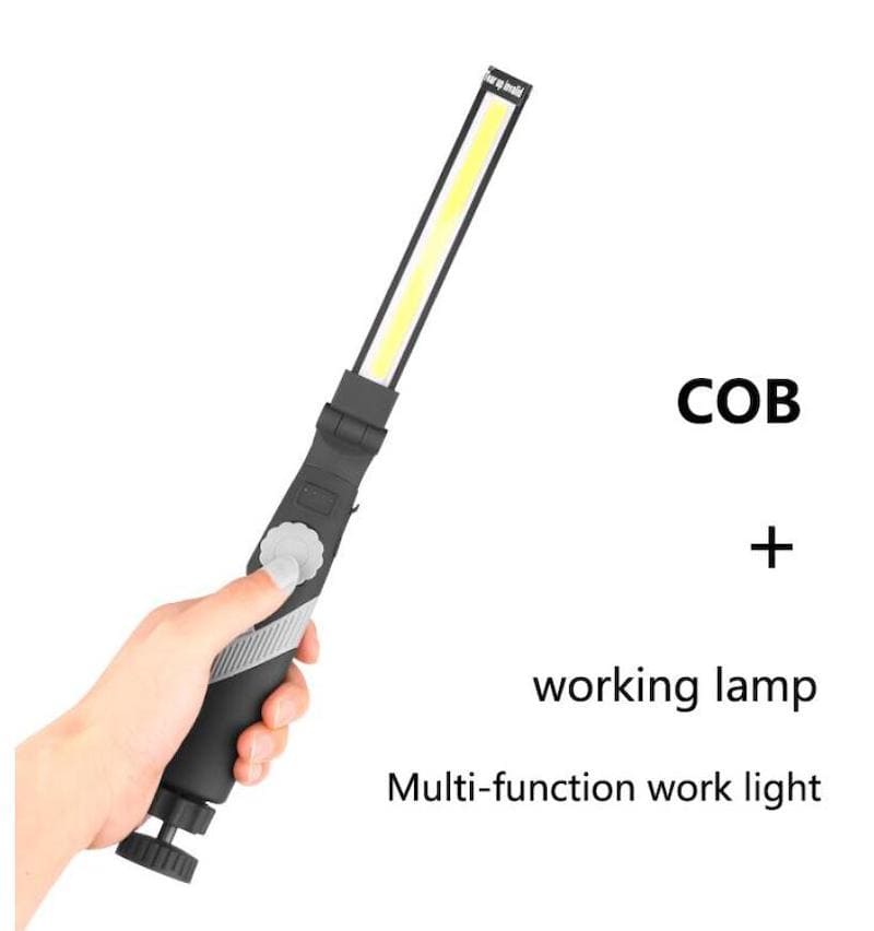 werkende LED-lamp met magneet