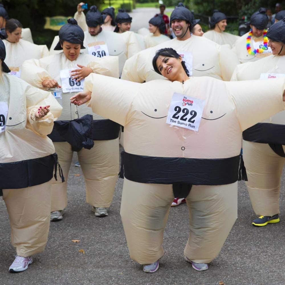 sumoworstelaar kostuum voor halloween