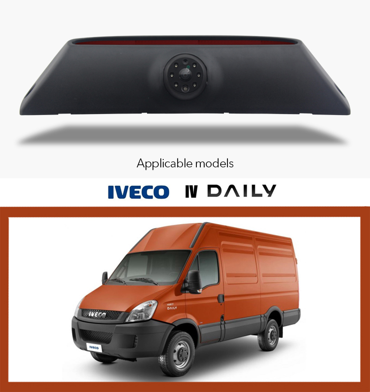 IVECO remlicht achteruitrijcamera