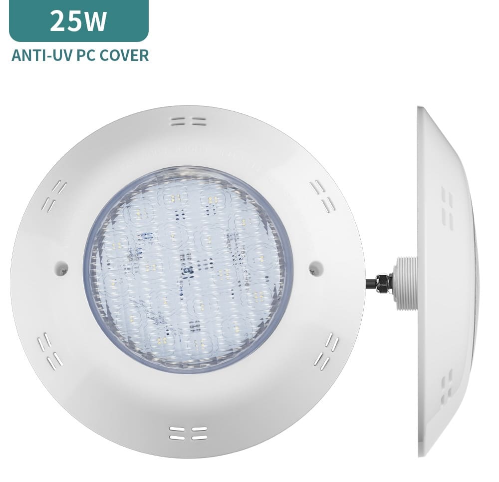 led zwembadverlichting witte kleur zwembadlamp onderwater