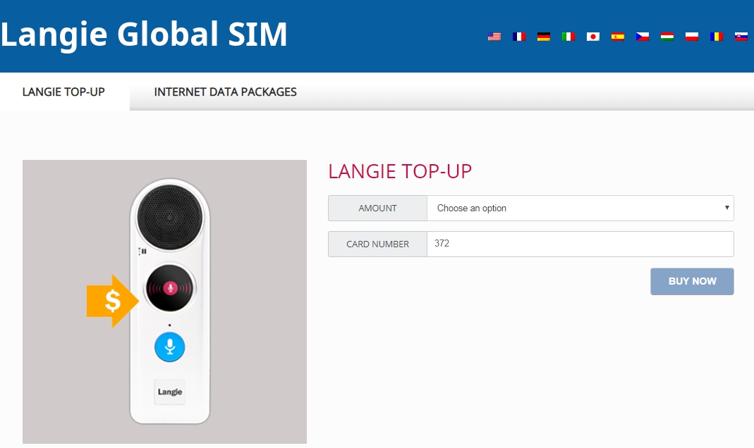 langie sim 3g oplaadtegoed