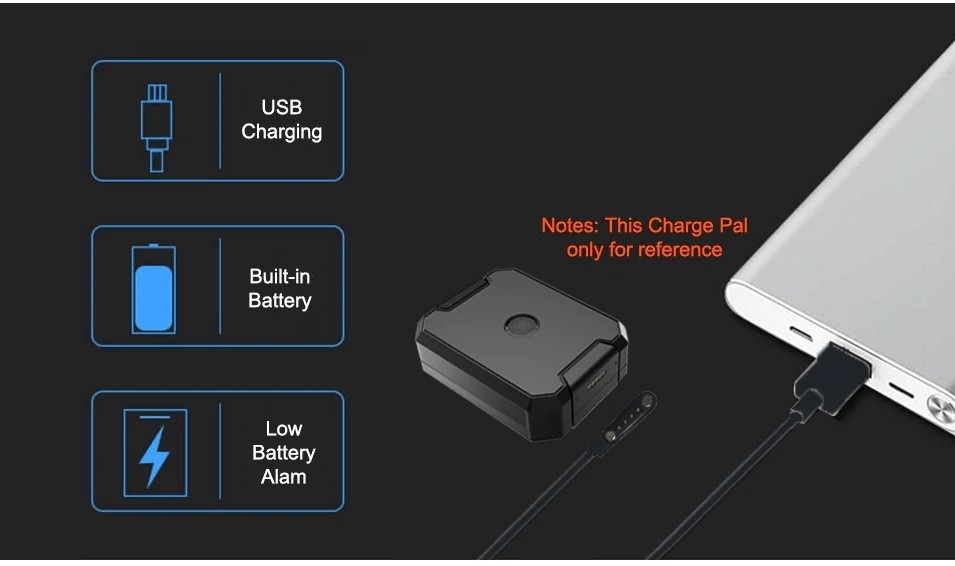 ultrasnel opladen van gps-tracker