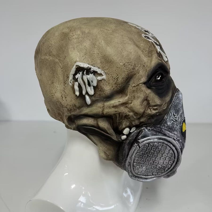 zombie-horrormasker voor carnaval