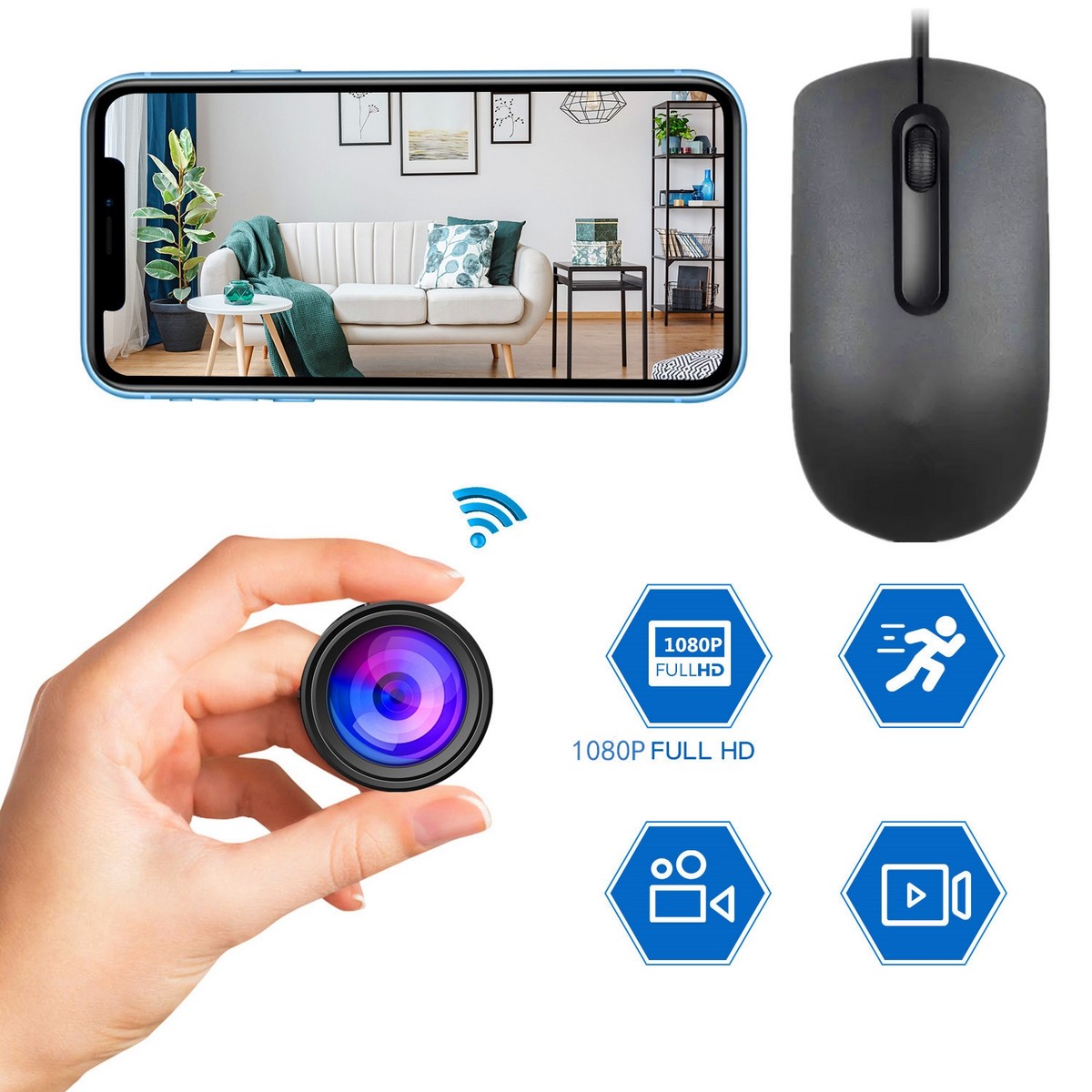 spy camera muis usb wifi