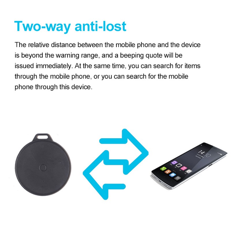 key tracker TWO-WAY alarm - bluetooth finder