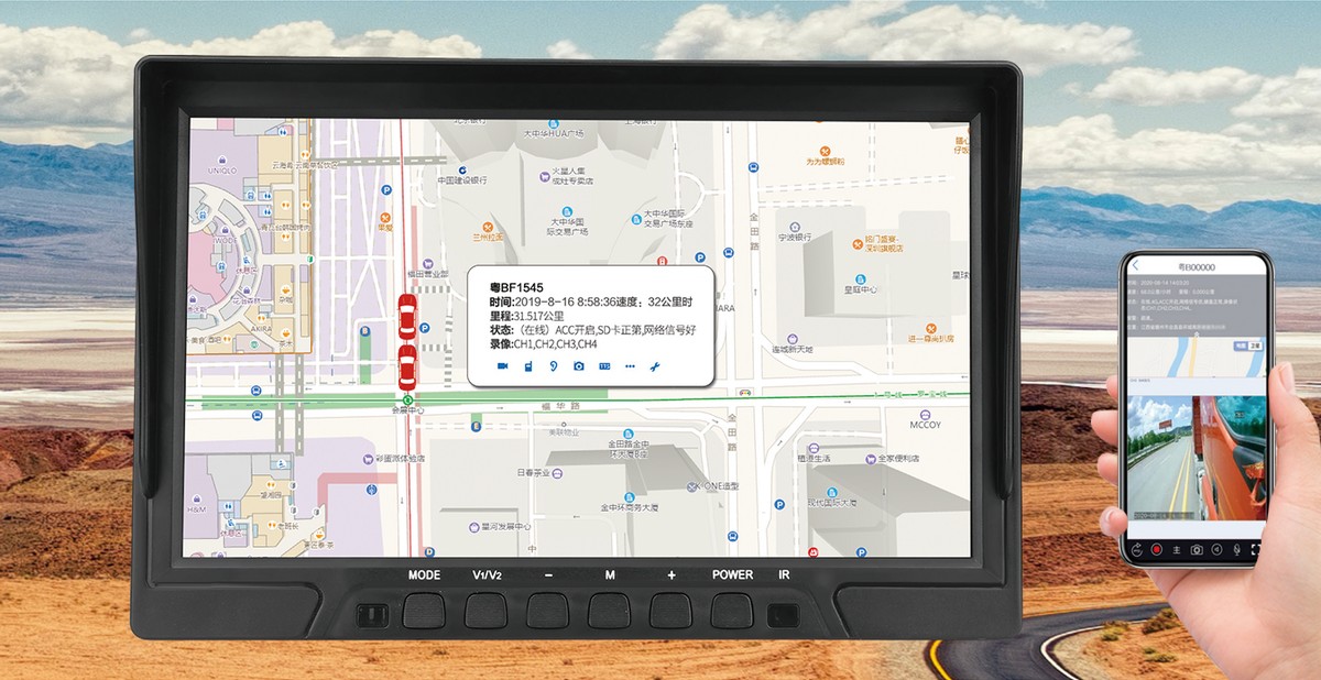 4g wifi auto-monitor voor live monitoring