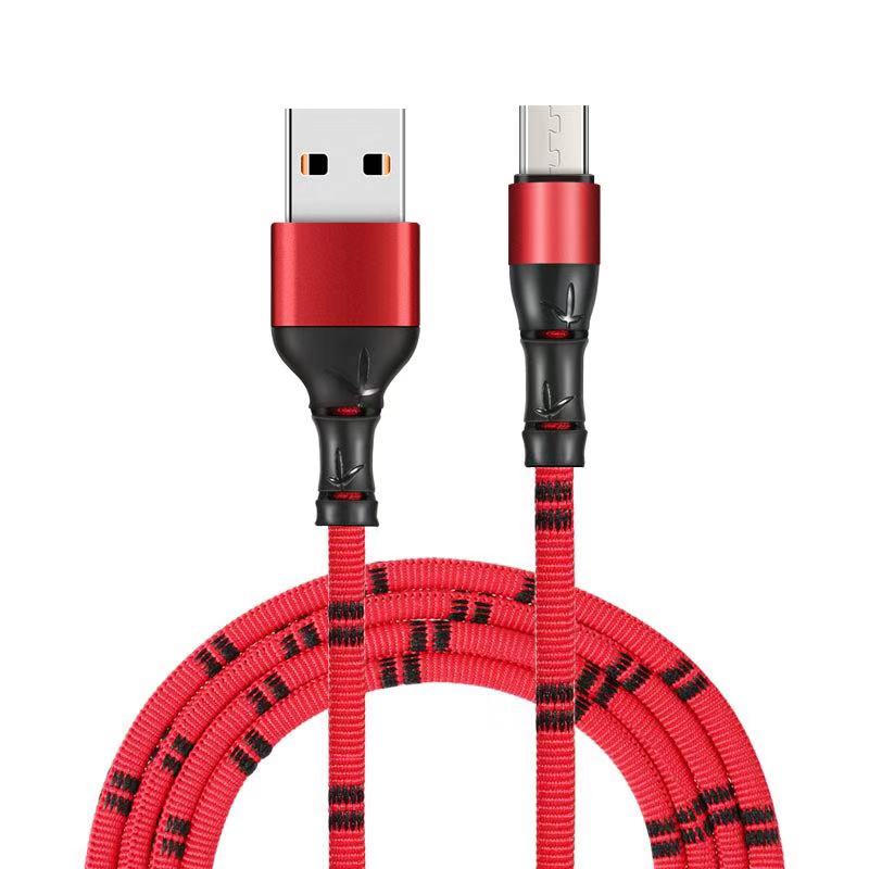 micro-usb-kabel opladen van mobiele telefoon