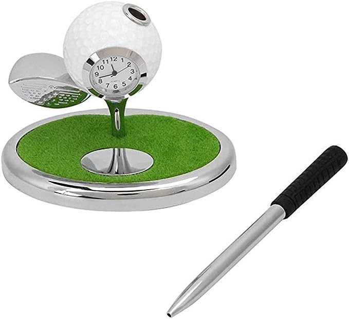 Golfpen (bal met stok) met functionele klok