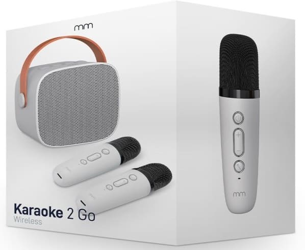 mini-mini-karaokeset voor thuisluidsprekers, microfoons