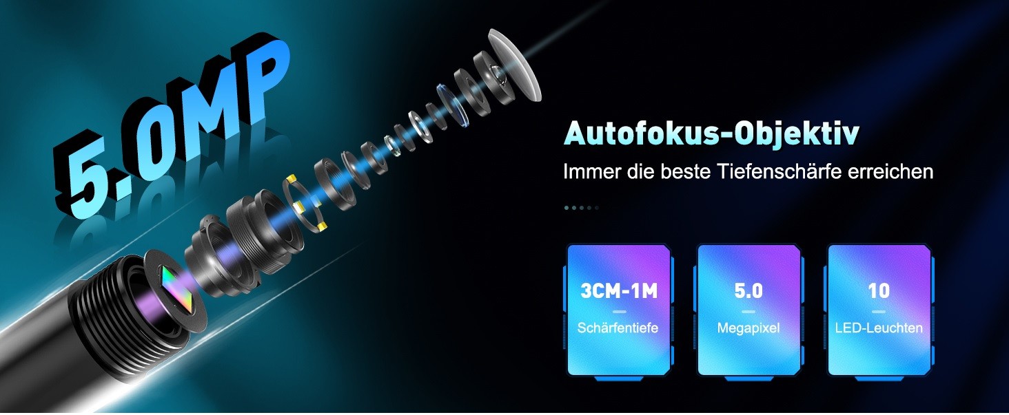 automatische focus - endoscooplens