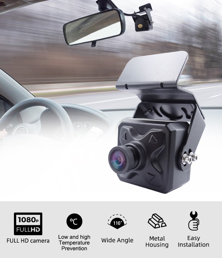 full hd metalen interieurcamera voor autobusjes